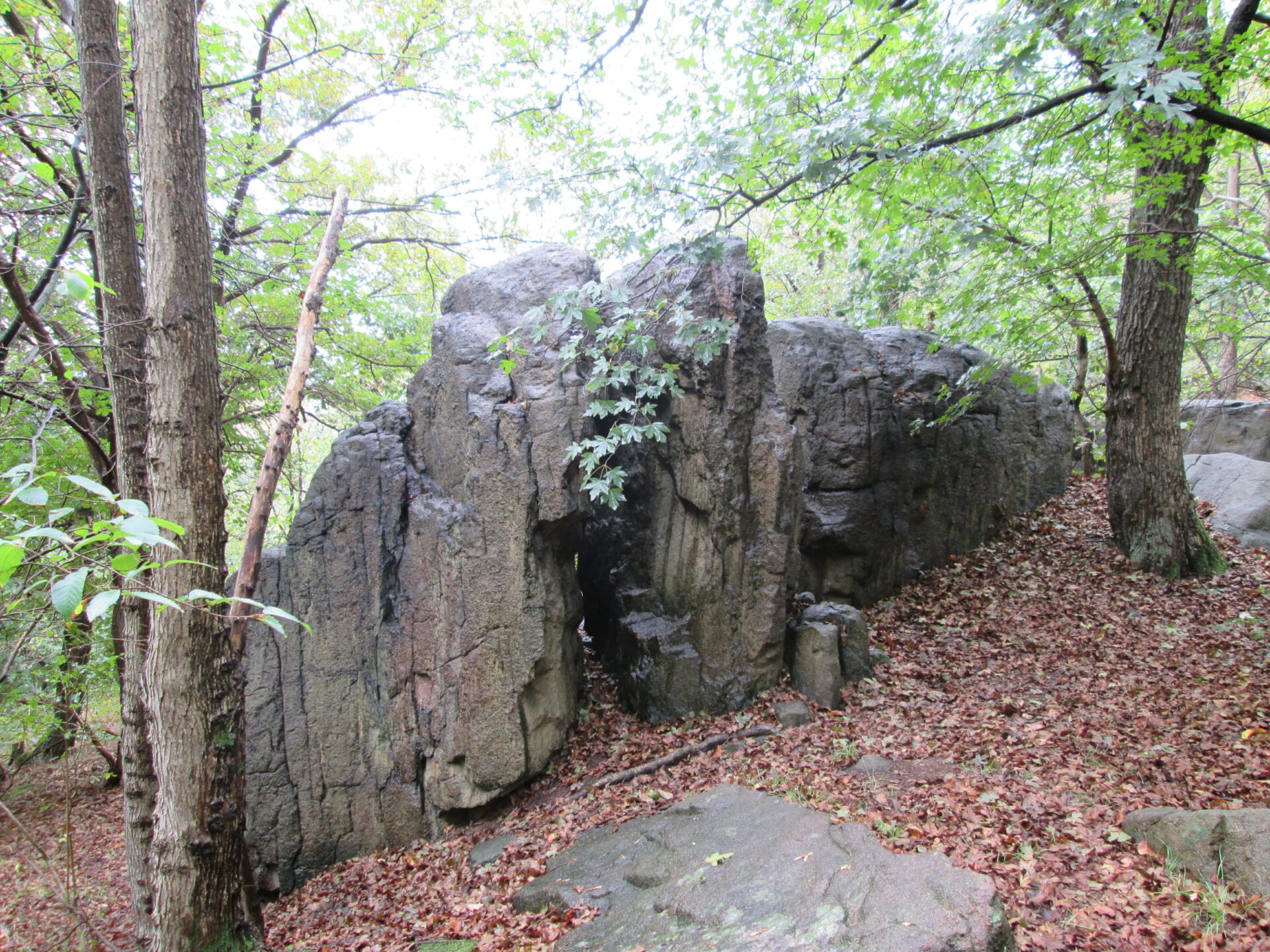 Naumann-Heim-Felsen, Foto: Archiv Geopark Porphyrland