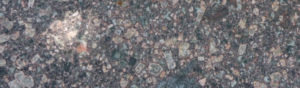 Beuchaer Granitporphyr, Anschliff, Foto: A. Hartmann